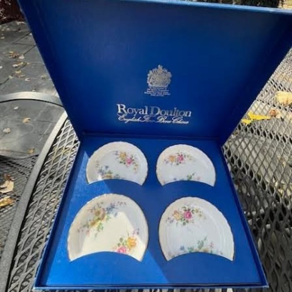 Royal Doulton Coasters~Arcadia.  New, rare set of four.